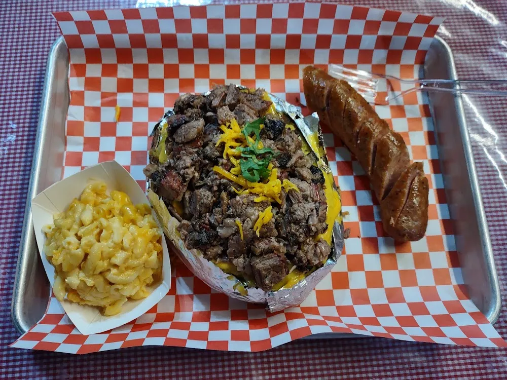 Brisket Loaded Baked Potato