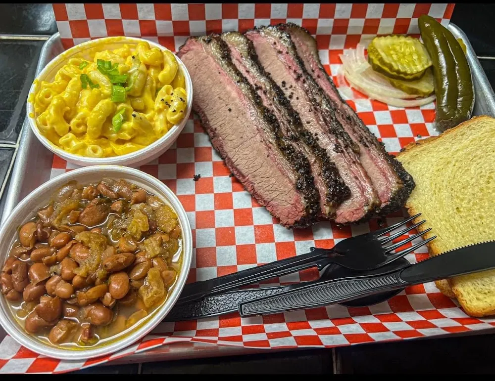 Brisket Ribs and Sausage